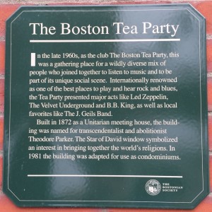 The Boston Tea Party