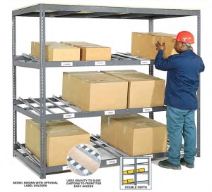 Nexel Carton Flow Rack