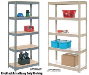 Nexel Rivet Lock Extra Heavy Duty Shelving