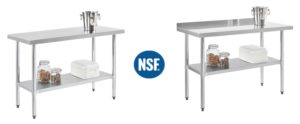 Nexel Stainless Steel Work Tables